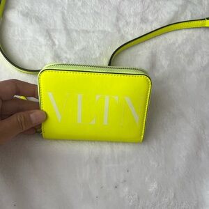 Valentino Crossbody Zippy Card Holder